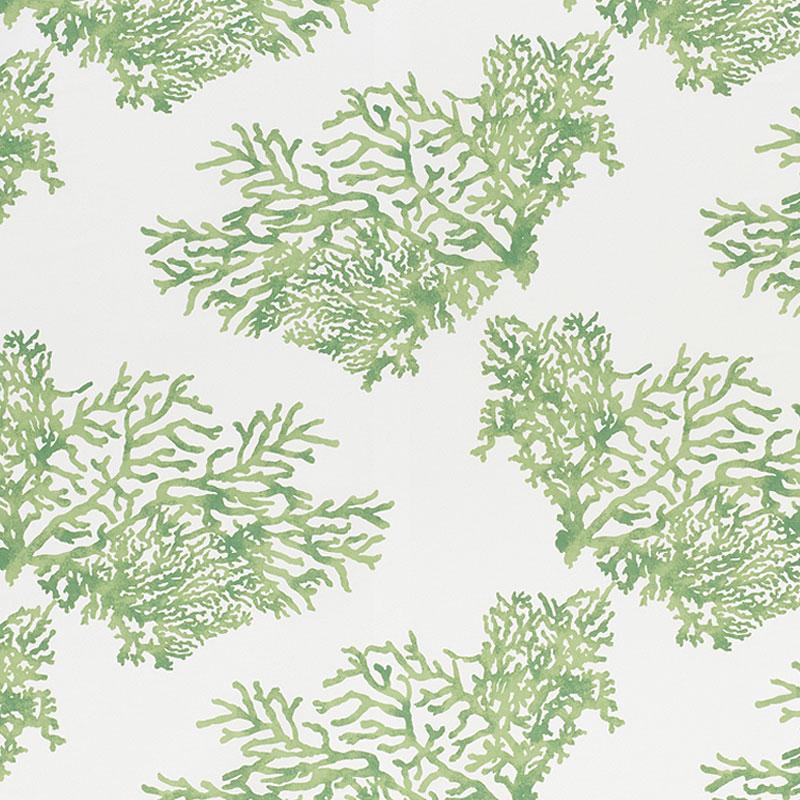 Schumacher Great Barrier Reef Ii Green Fabric