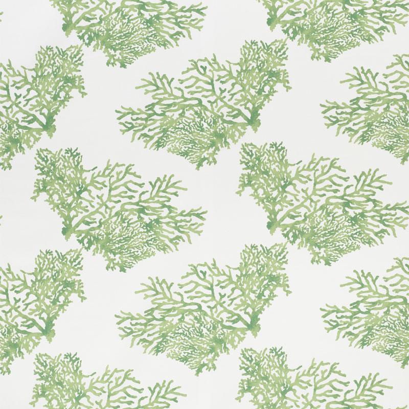 Schumacher Great Barrier Reef Ii Green Fabric