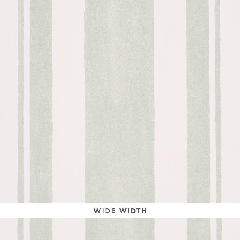 Schumacher Villa Stripe Cypress Wallpaper