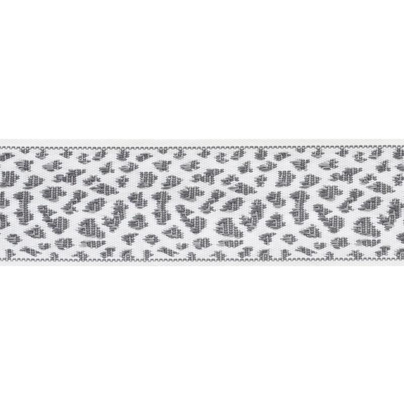 Schumacher Leopard Tape Grey Trim