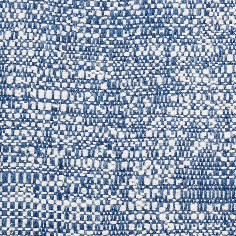 Schumacher Dima Indigo Fabric