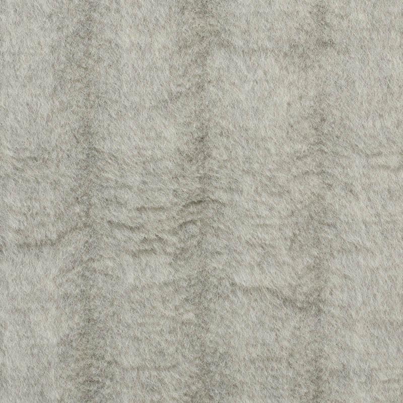 Schumacher Tundra Light Grey Fabric