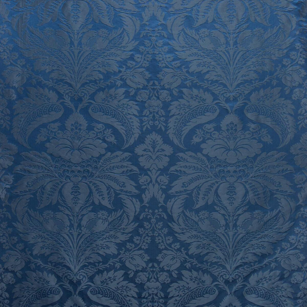 Brunschwig & Fils DAMASK PIERRE OCEAN Fabric