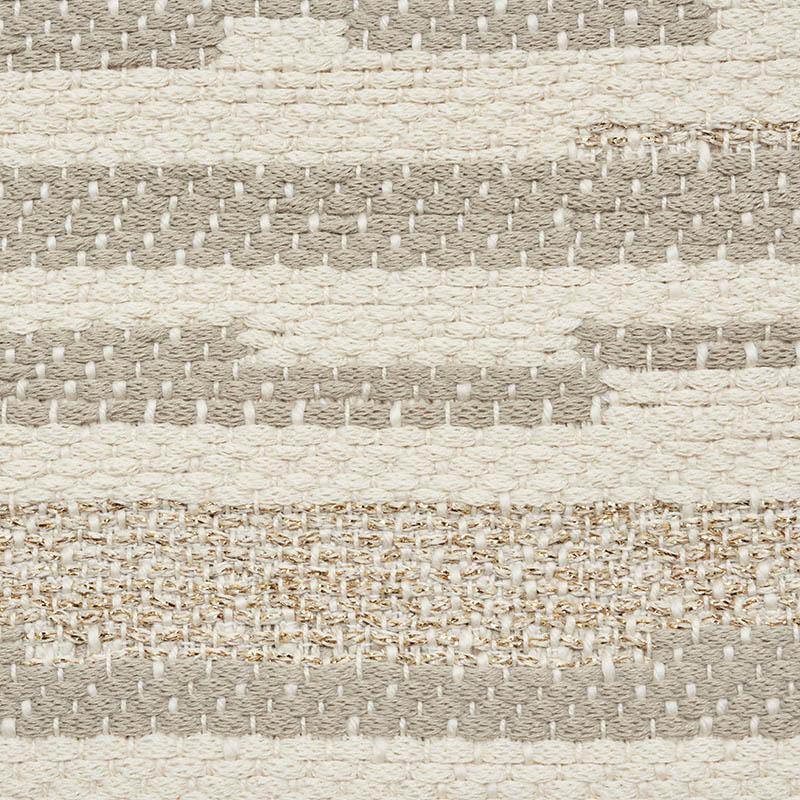 Schumacher Sambar Dove & Gold Fabric