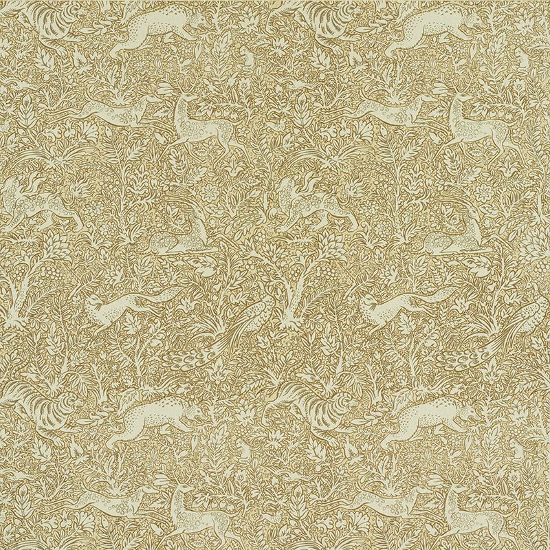 Schumacher Khan'S Park Gray Beige Fabric