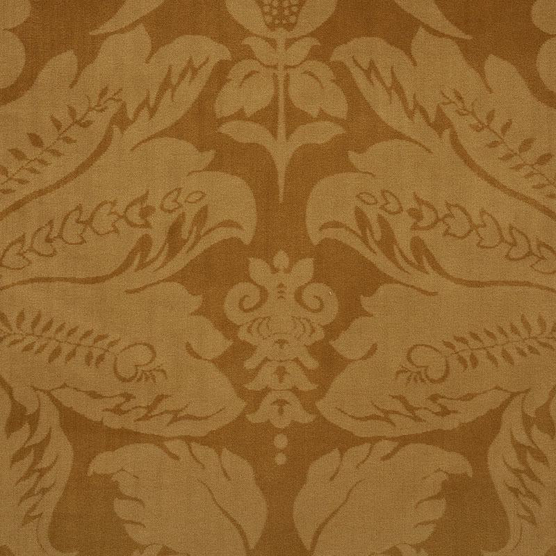 Schumacher Cordwain Velvet Gold Fabric