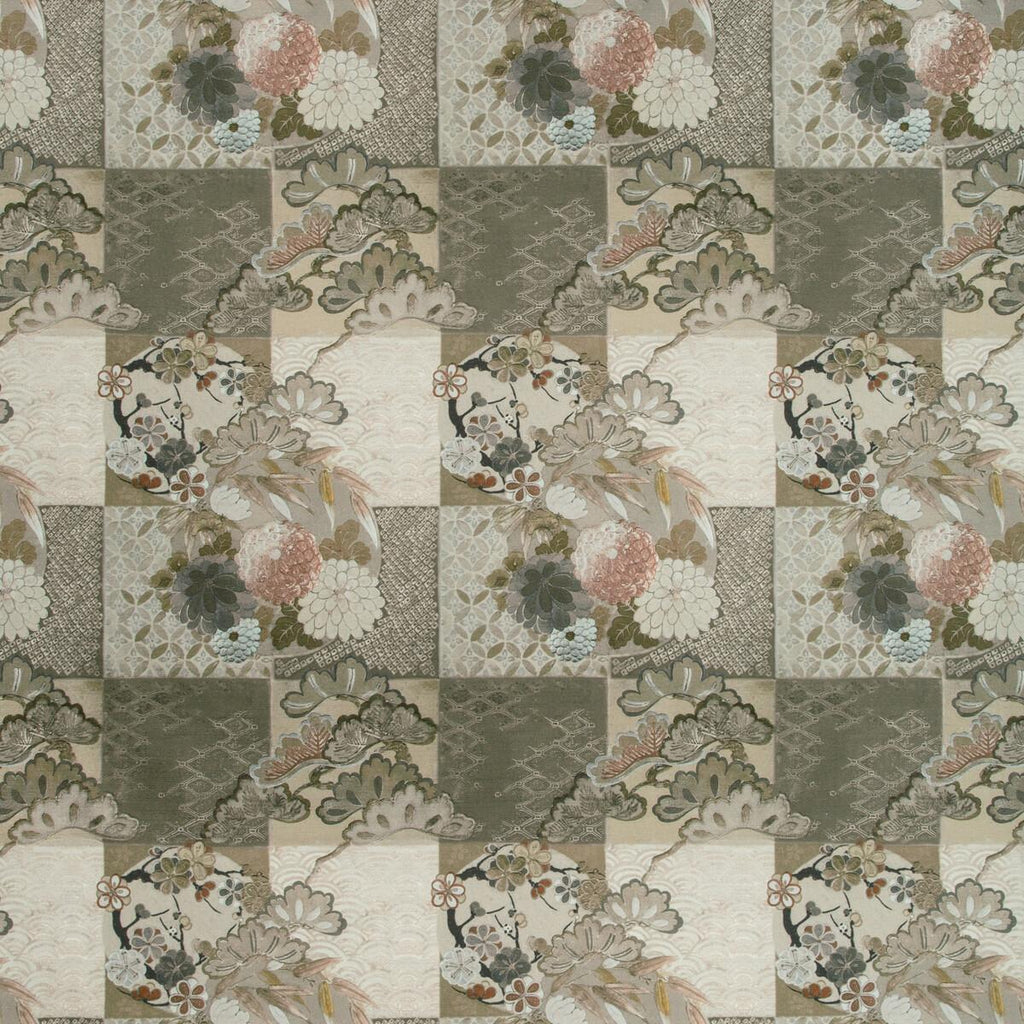 Kravet OSODE STONE/BLUSH Fabric