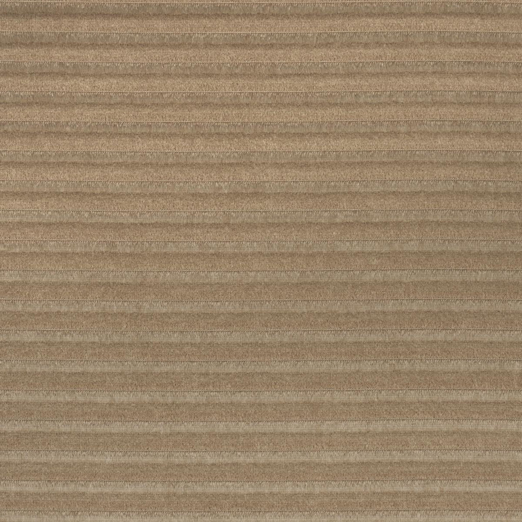 Schumacher Petite Channeled Velvet Camel Fabric