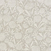 Schumacher Chrysanthemum Hemp Shimmer Moonstone Wallpaper