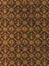 Old World Weavers Cuir Chene Red/Gold Upholstery Fabric