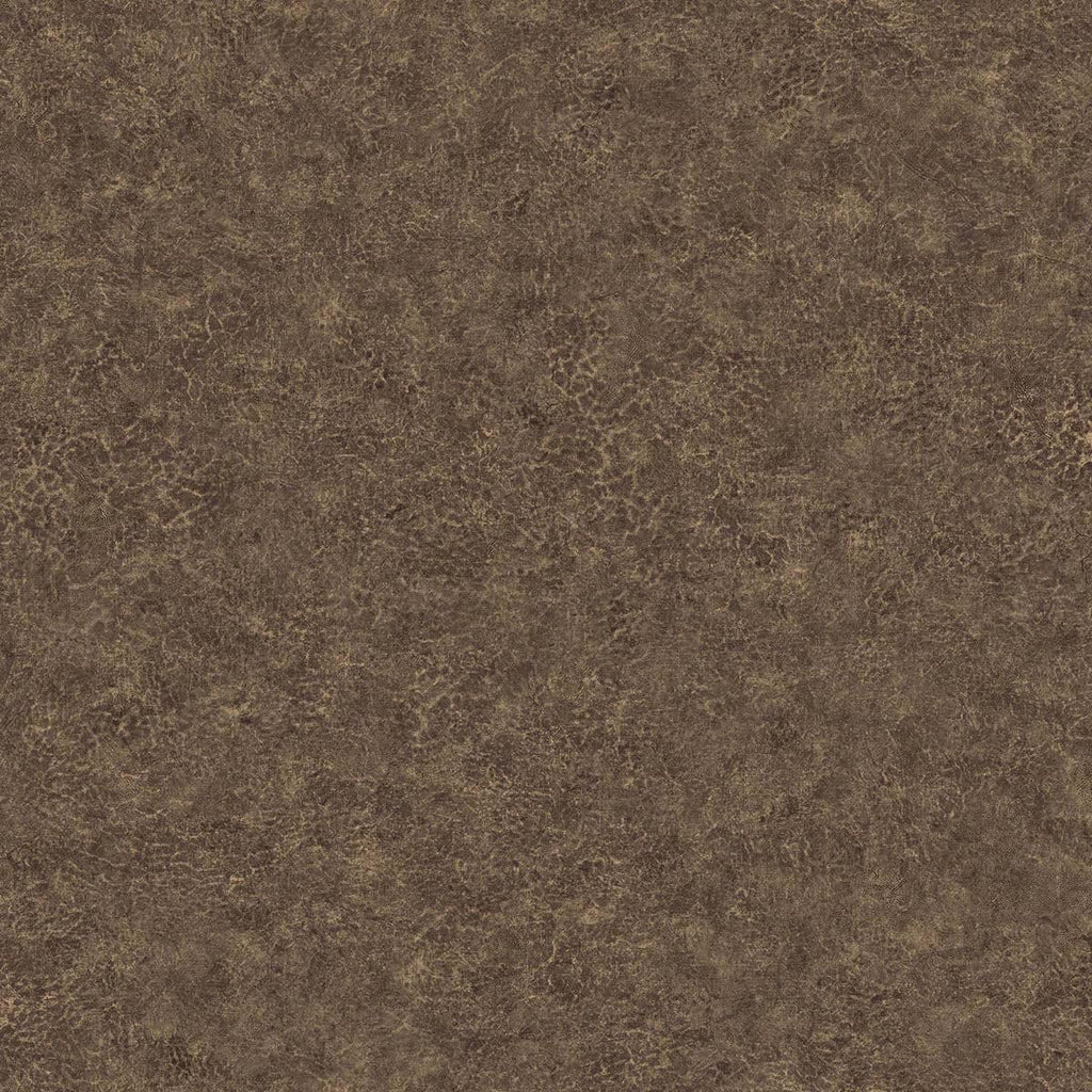 Seabrook Roma Leather Brown Wallpaper