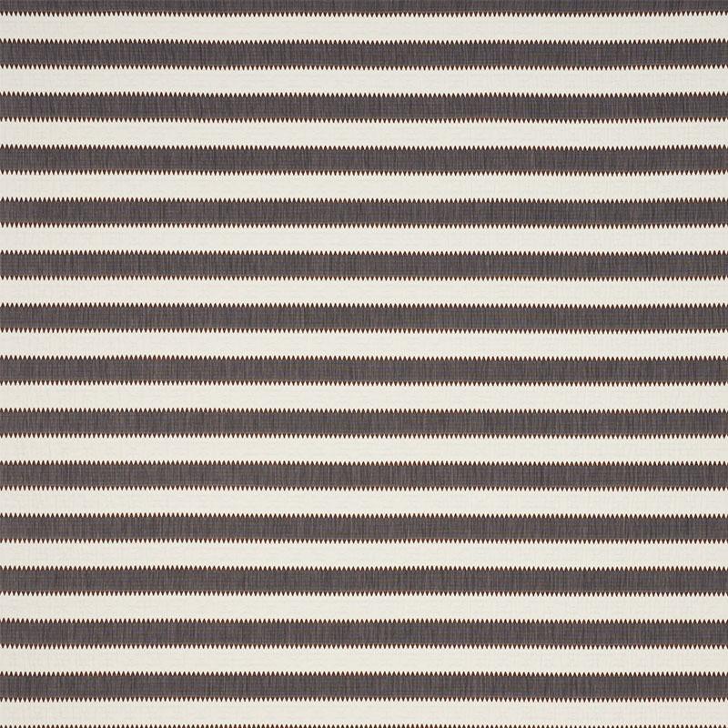 Schumacher Isolde Stripe Matelass Cinder Fabric