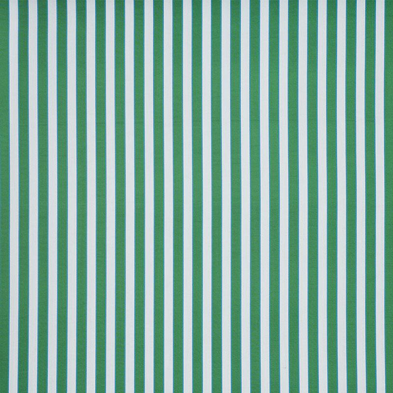 Schumacher Ribbon Stripe Emerald Fabric