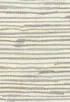 Seabrook Java Grass Metallic Silver, Off White Wallpaper