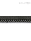 Scalamandre Boulevard Cord Coal Trim