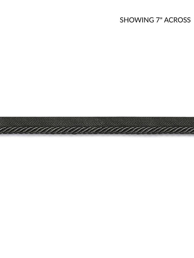 Scalamandre Boulevard Cord Coal Trim