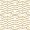 Seabrook Gold Diamond Geometric Metallic Gold Wallpaper