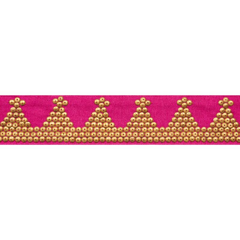 Schumacher Tim Tim Tape Magenta Trim