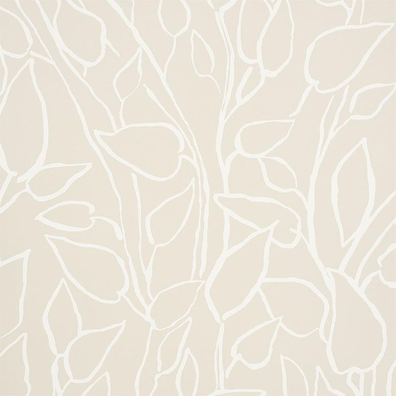 Schumacher Solandra Vine Natural Wallpaper