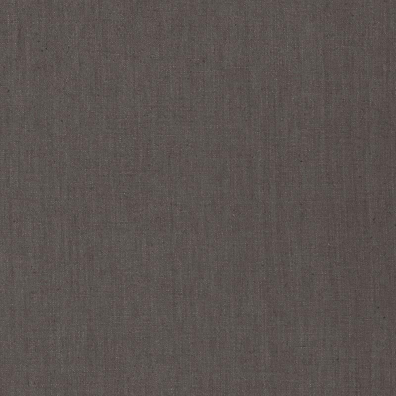 Schumacher Lange Glazed Linen Mocha Fabric