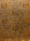 Old World Weavers Cuir Empire Natural & Gold Upholstery Fabric