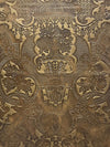 Old World Weavers Cuir Madrid Natural & Gold Upholstery Fabric