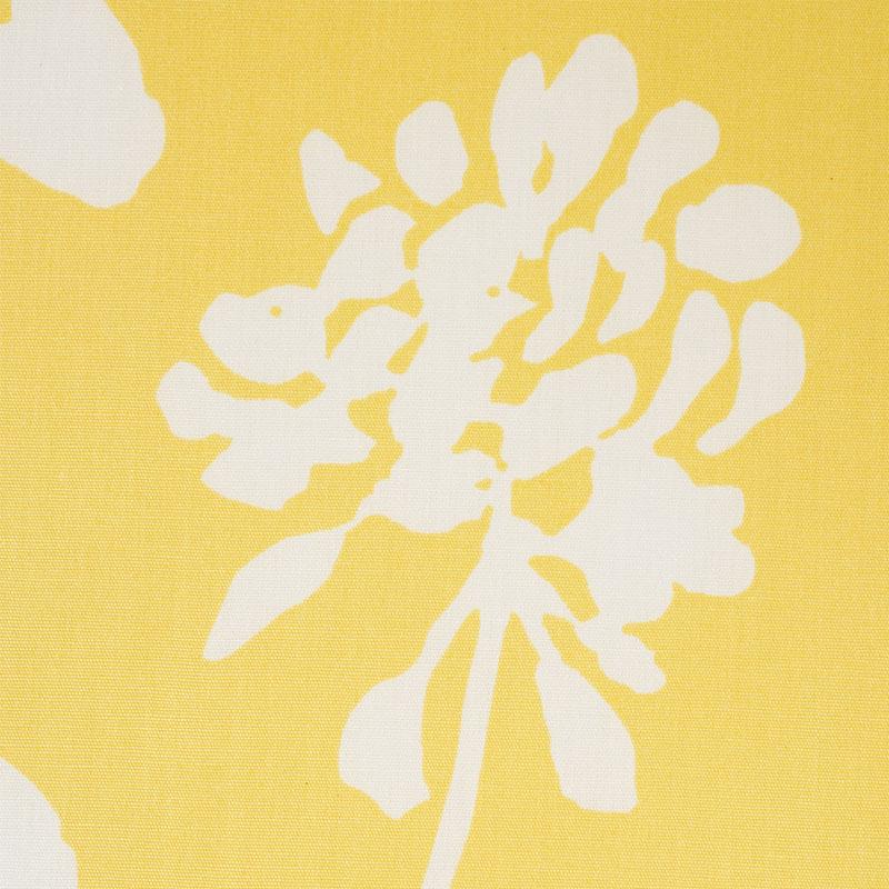 Schumacher Pennick Chintz Yellow Fabric