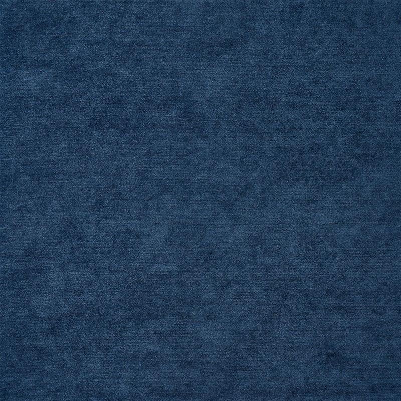 Schumacher Ryder Performance Chenille Indigo Fabric