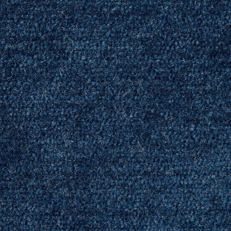 Schumacher Ryder Performance Chenille Indigo Fabric