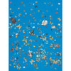 Schumacher Queen'S Flight Panel Set Royal Blue Wallpaper