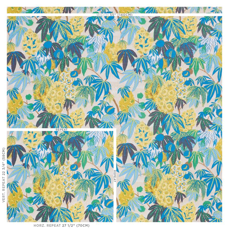 Schumacher Del Lungo Citron Fabric