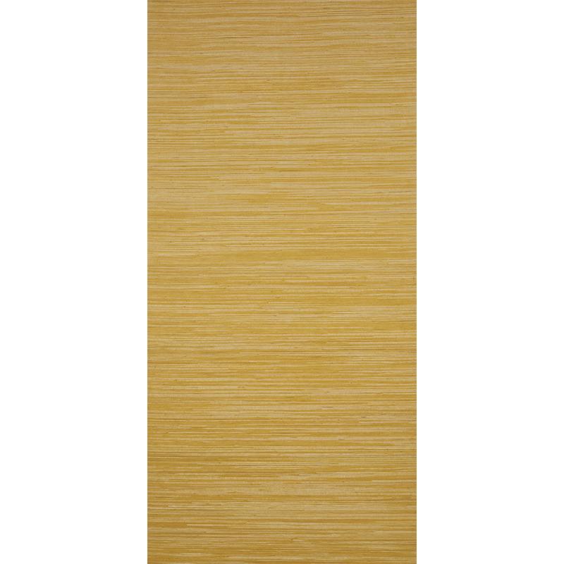 Schumacher Dyed Raffia Yellow Wallpaper