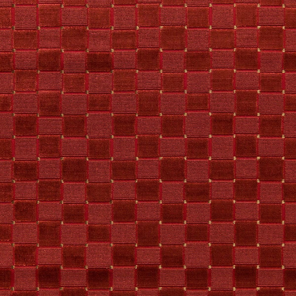 Lee Jofa Levens Velvet Ruby Fabric