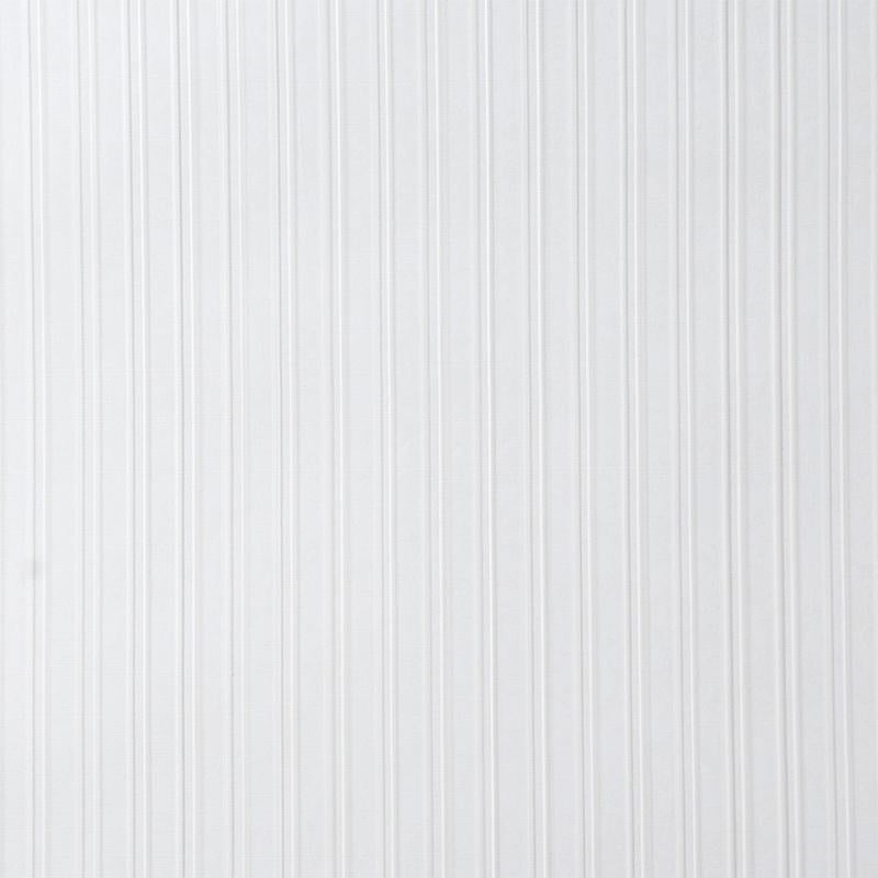 Schumacher Galvanized Rib Ivory Wallpaper