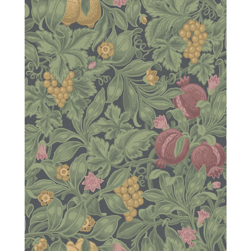 Cole & Son Vines Of Pomona Crim/Oliv Wallpaper