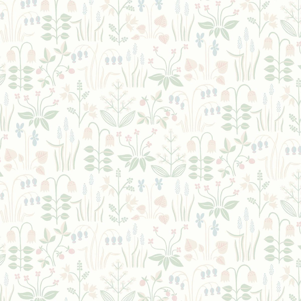 Borastapeter Strawberry Field Ivory Wallpaper