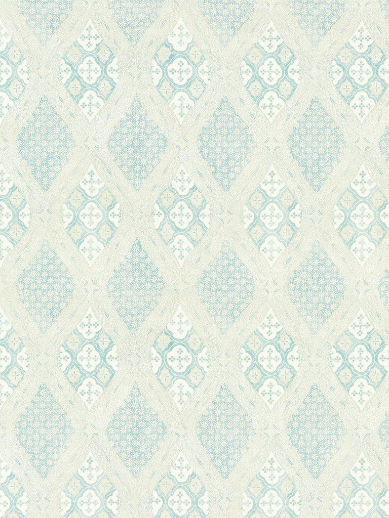 Scalamandre Farrah Print Misty Island Fabric