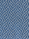 Scalamandre Maze Velvet Cobalt Upholstery Fabric