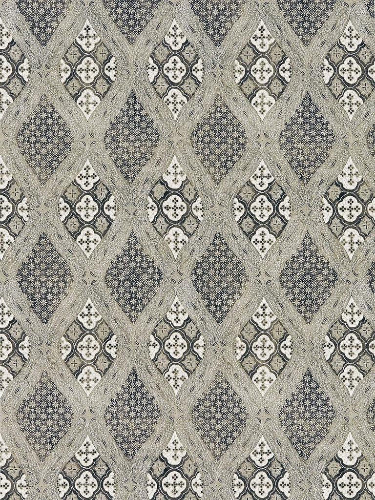 Scalamandre Farrah Print Truffle Fabric