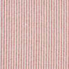 Schumacher Wesley Ticking Stripe Coral Fabric