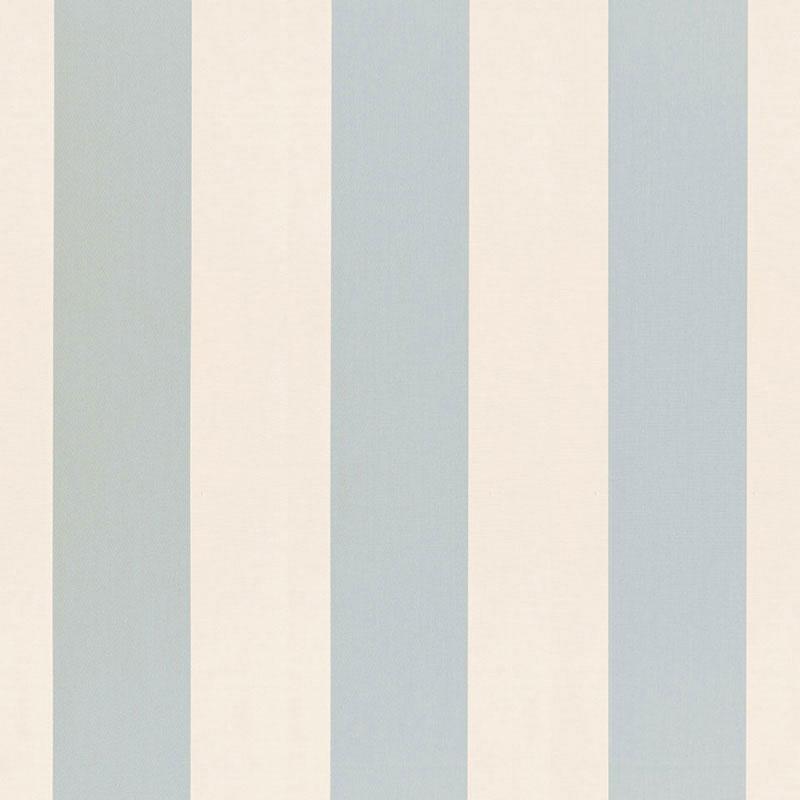 Schumacher Beaufort Awning Stripe Ciel Fabric