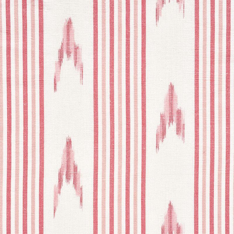 Schumacher Santa Barbara Ikat Pink Fabric