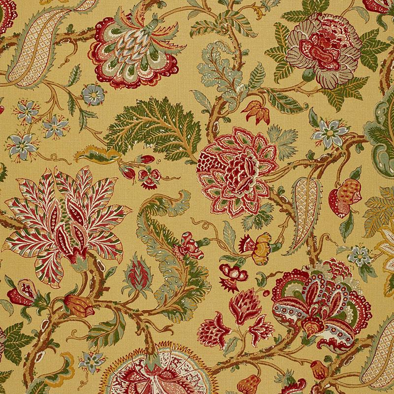 Schumacher Chalfont Sunflower Fabric