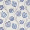 Schumacher Annabel Warp Print Blue Fabric