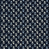 Schumacher Beatriz Handprint Indigo Fabric