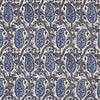 Schumacher Daria Paisley Indigo Fabric