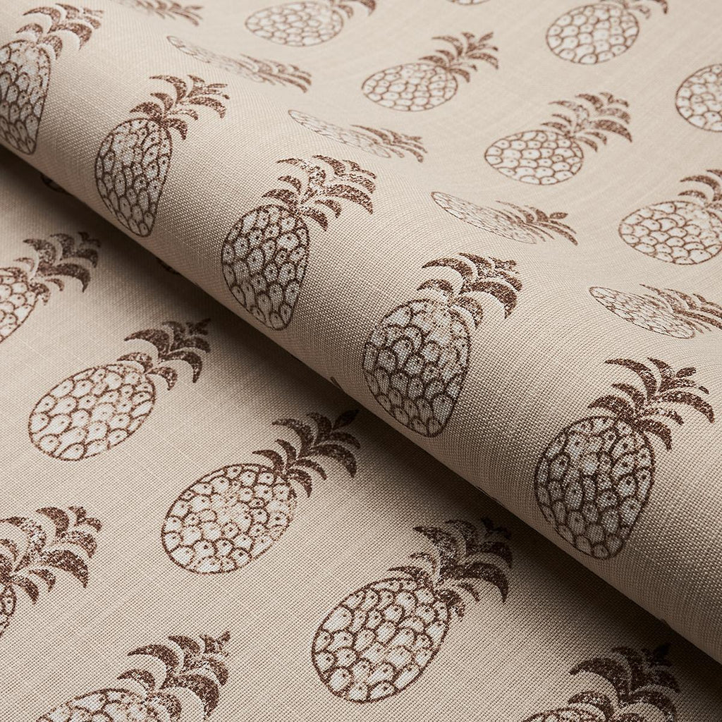 Schumacher Pia Cove Indoor/Outdoor Coconut Fabric