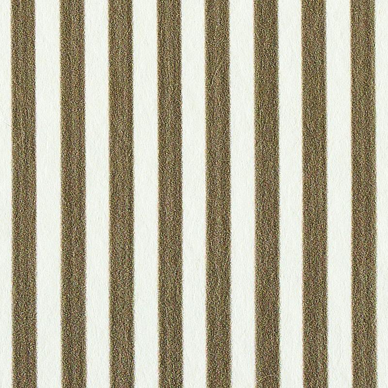 Schumacher Edwin Stripe Narrow Mushroom Wallpaper