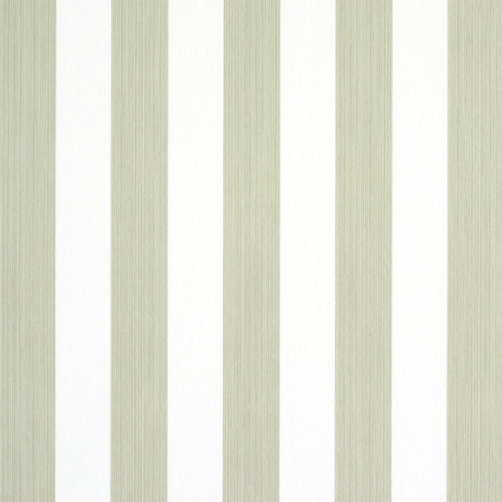 Schumacher Edwin Stripe Medium Linen Wallpaper