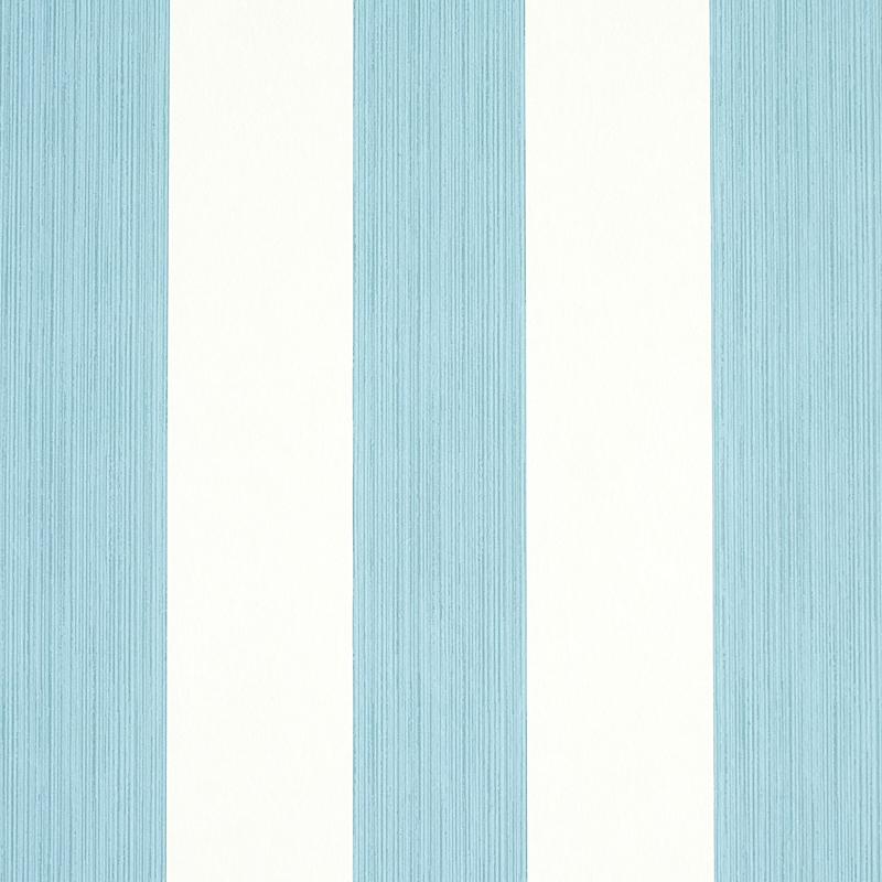 Schumacher Edwin Stripe Wide Slate Wallpaper